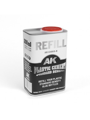 Recarga de Cola AK Plastic Cement 200 ml