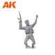 Figurines et accessoires Technical Riders AK à l'échelle 1/35