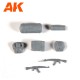 Figurines et accessoires Technical Riders AK à l'échelle 1/35