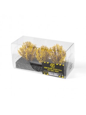 Buissons jaunes d'AK-Interactive en blister transparent