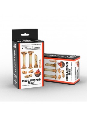 Set de colonnes anciennes pour wargame AK-Interactive