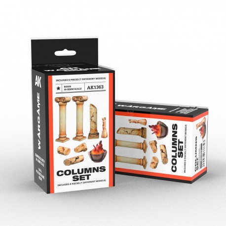 Set de colonnes anciennes pour wargame AK-Interactive