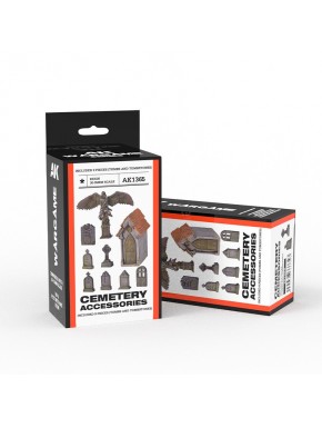 Ensemble d'accessoires cimetière pour wargames