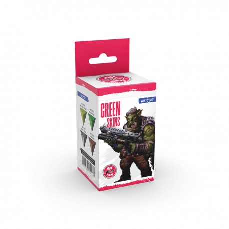 Coffret de peinture Green Skins par AK-Interactive