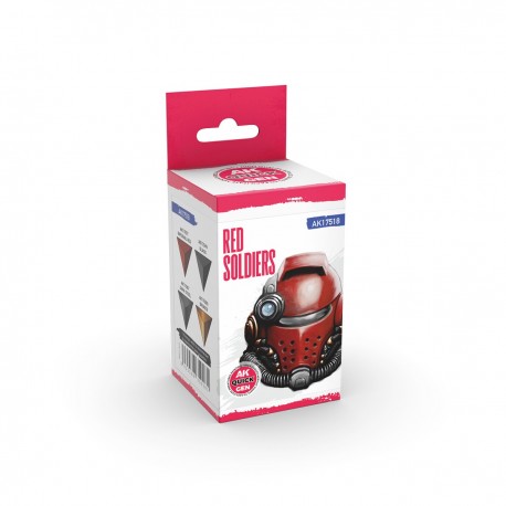 Set de peinture Red Soldiers AK-Interactive