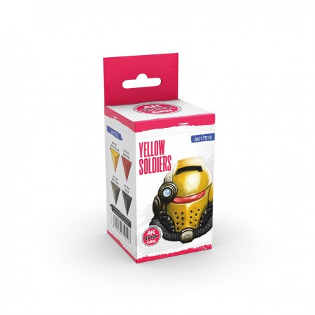 Set de pintura Yellow Soldiers de AK-Interactive