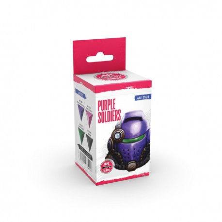 Set de peinture Purple Soldiers AK-Interactive