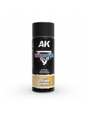 Spray d'apprêt AK Golden Armor 400ml
