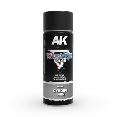 Spray métallique AK-Interactive pour miniatures