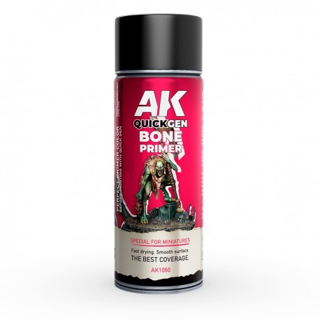 Spray d'apprêt Bone Primer 400 ml d'AK-Interactive