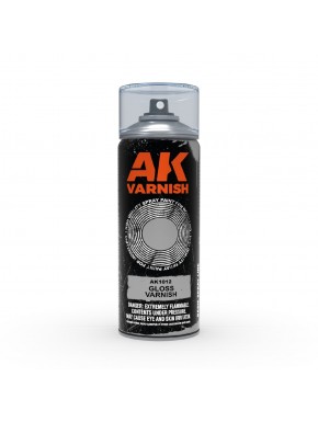 Vernis brillant en spray 400 ml AK-Interactive