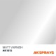Vernis Mat en Spray AK-Interactive 400 ml avec diffuseurs