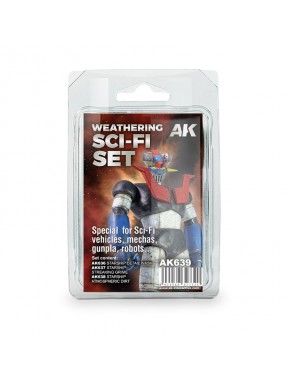 Set de weathering science-fiction d'AK-Interactive