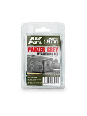 Set de vieillissement AK-Interactive pour Panzer Grey