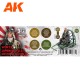 Set de pintura WW2 para piloto japonés de AK-Interactive