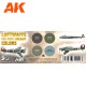 Set de pinturas acrílicas Luftwaffe Pre-wwii AK-Interactive