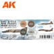 Ensemble de peintures acryliques US Asia Minor Scheme de AK-Interactive