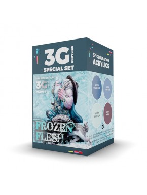 Set de colores Wargame Frozen Flesh 3G