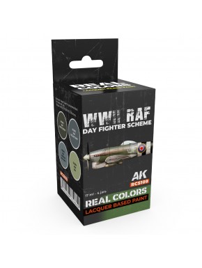 Set de laques RAF WWII Day Fighter Scheme par AK-Interactive