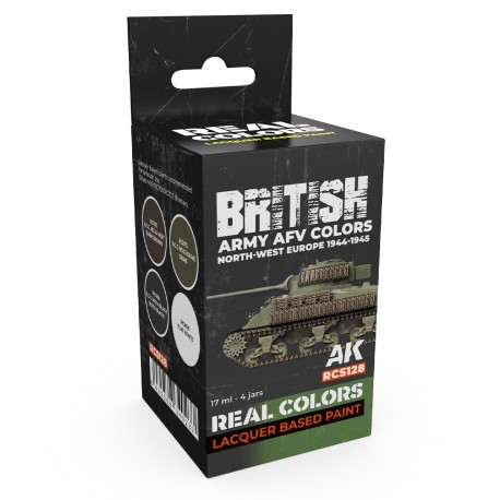 Set de laques British Army AFV Colors 1944-1945