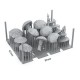 Cogumelos gigantes de resina AK Basing Bits para miniaturas