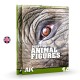 Capa do livro Painting Animal Figures em inglês