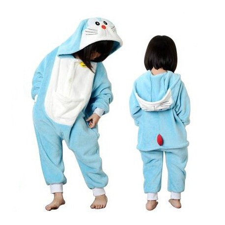 Kigurumi Doraemon criança