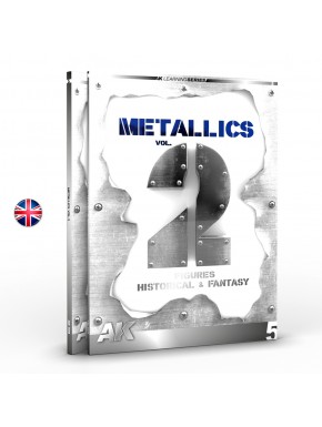 Couverture de Metallics Vol.2 par AK-Interactive en anglais