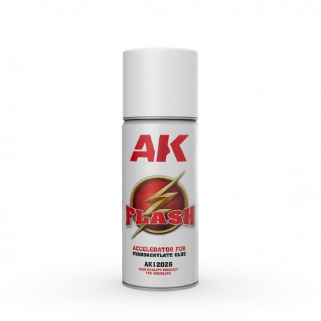 Spray acelerador de pegamento cianoacrilato 150 ml AK-Interactive