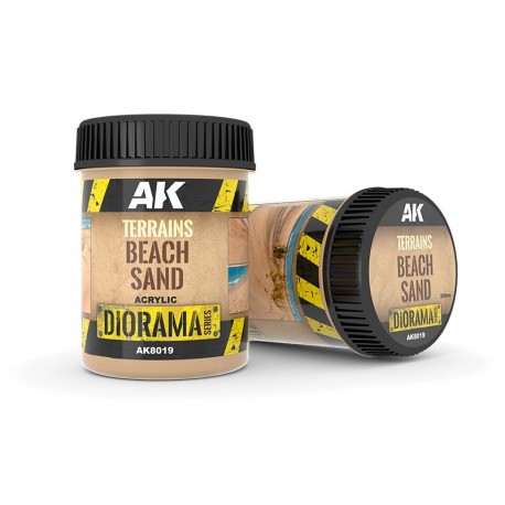 Envase de arena de playa AK-Interactive de 250ml