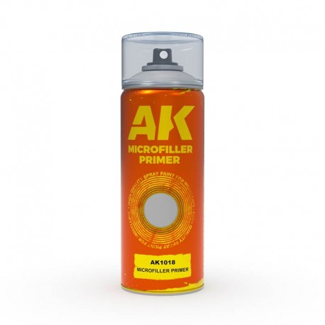 Spray d'apprêt Microfiller AK-Interactive 150 ml