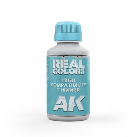 Garrafa de thinner AK-Interactive Real Colors 200ml