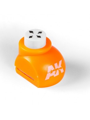 Perforeuse feuilles bouleau AK-Interactive en orange