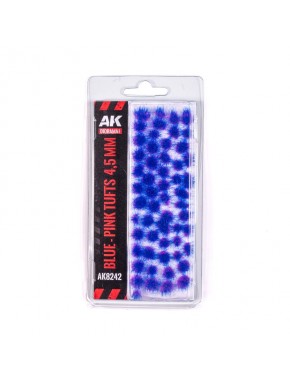 Touffes d'herbe bleue intense pour dioramas par AK-Interactive