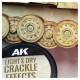 Efeitos Craquelados Claros e Secos 100ml da AK-Interactive