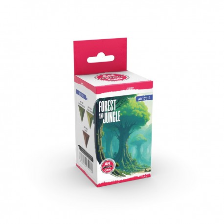Set de peinture Forest And Jungle AK-Interactive
