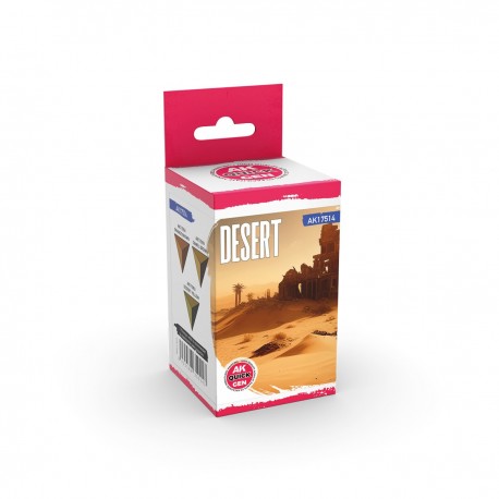 Set de peintures Desert Quick Gen AK-Interactive