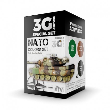Conjunto de cores NATO 3Gen por AK-Interactive