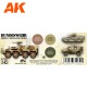Conjunto de pinturas camuflagem deserto Bundeswehr