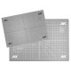 Tapete de corte A4 AK-Interactive com grade