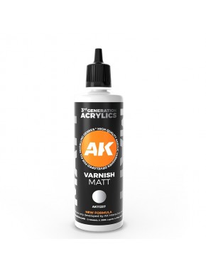 Bouteille de vernis mat de 100ml AK-Interactive