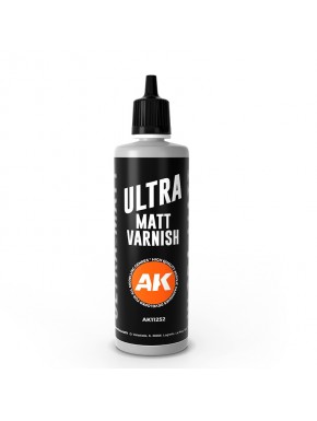 Bouteille de vernis ultra mat AK-Interactive de 100ml