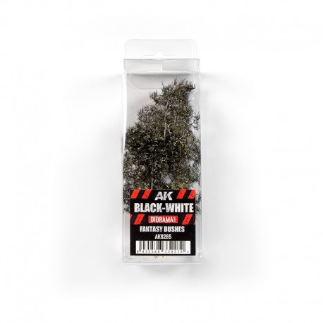 Buissons de fantaisie Black-White en blister