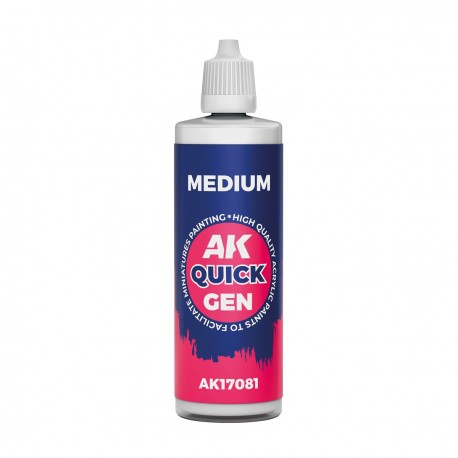 Frasco de médium Quick Gen 60ml de AK-Interactive