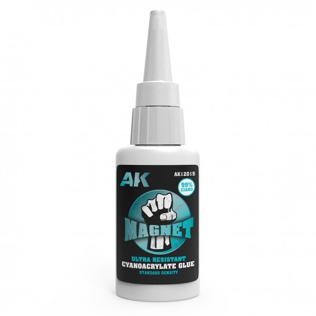 Bouteille de colle cyanoacrylate AK Magnet