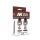 Ensemble peinture acrylique Dual Exo 6A 6B