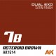Dual Exo Set 7 Light et Asteroid Brown peinture AK-Interactive