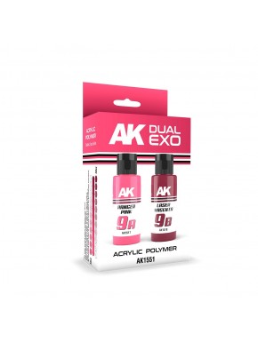 Set de peinture acrylique Ranger Pink et Laser Magenta