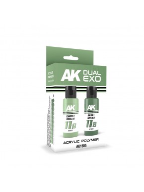 Ensemble de peinture Dual Exo Ghost Green et Rebel Green