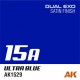 Set de peinture acrylique AK Dual Exo Ultra Blue et Almirant Blue